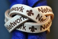3 STRAND BRANDED WOVEN NETWORK WOGGLE