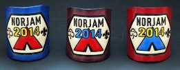 NORJAM 2014 EMBOSSED COLLECTORS WOGGLES