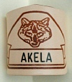 CUB NAME WOGGLE NATURAL BRANDED